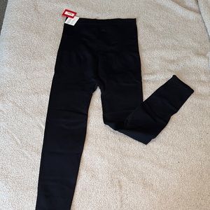 Spanx Very Black High-Waisted Leggings